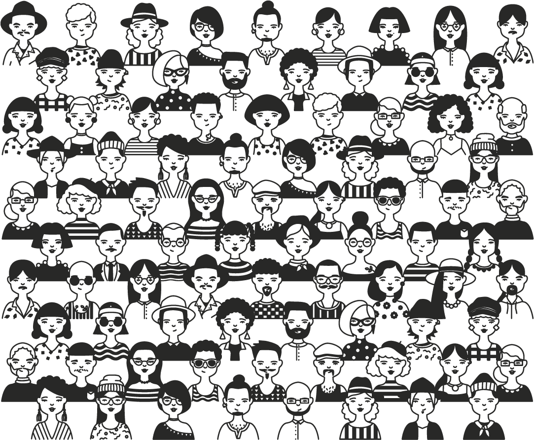 Ilustración de personas